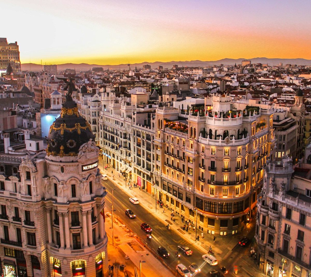 Landmark in Madrid