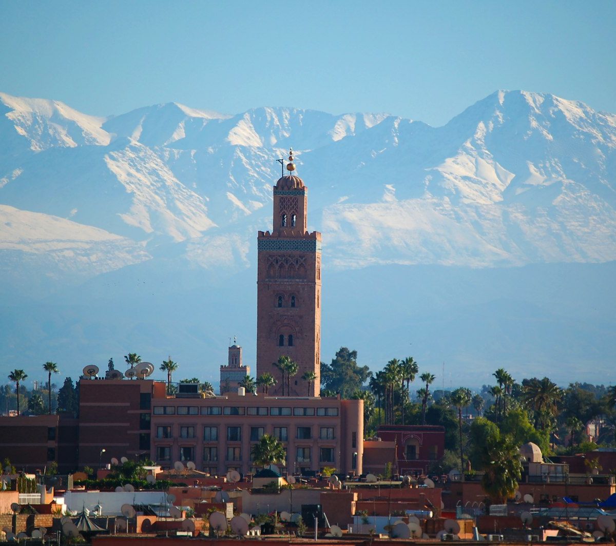 Landmark in Marrakech